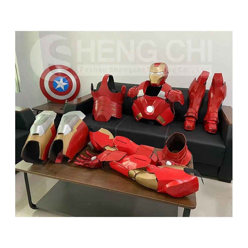 LED Robot Costume Adult Cosplay Giant Robot Costume for Iron Man Suit Robot Transformer Costume