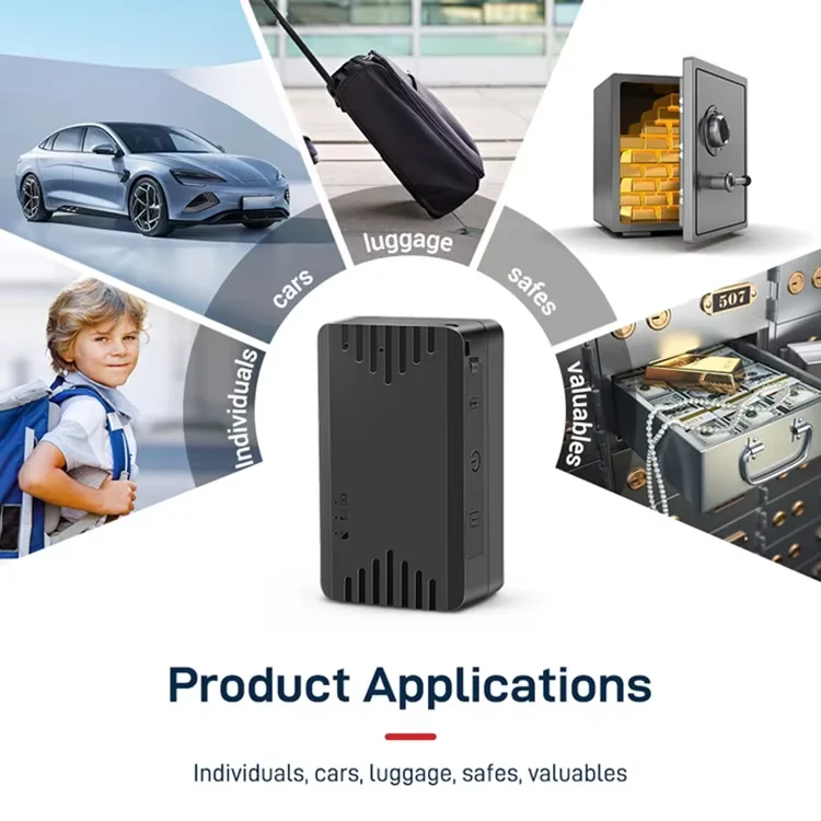 Беспроводной перезаряжаемый длинный аккумулятор для мотоцикла магнитный автомобильный GPS-трекер транспортного