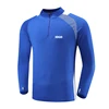 Top de chándal de fútbol azul