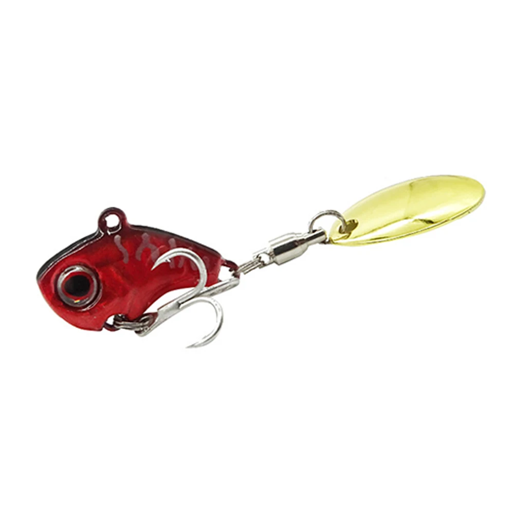 Lot De 6 Leurres De Pêche Rotatifs Métal VIB – 7-14g, Cuillères Tournantes Pour Mer Et Rivière