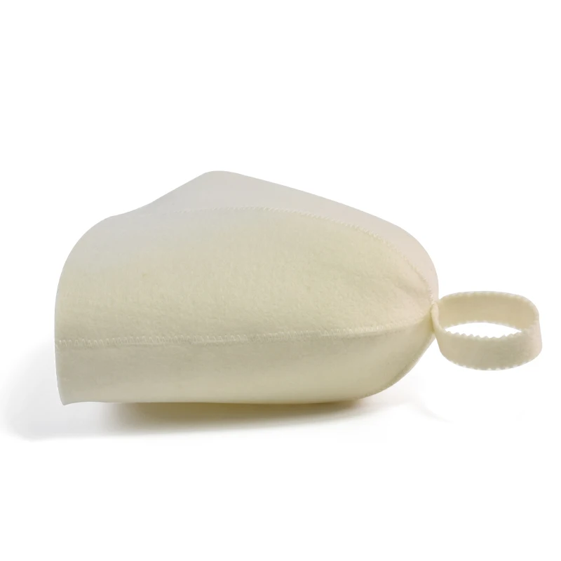 100% Органическая русская ванна с вышивкой от производителя, индивидуальная Высококачественная шляпа, шерстяная фетровая шляпа для сауны