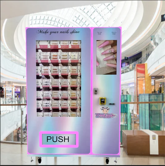 New Design Easy Operate Electric Commercial Lashes Beauty and Wig Vending Machine for False Lashes