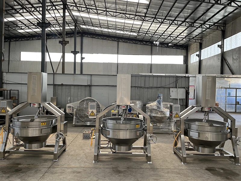 China Made Jacketed Cooking Kettle Bone Soup Cooking Machine For Food