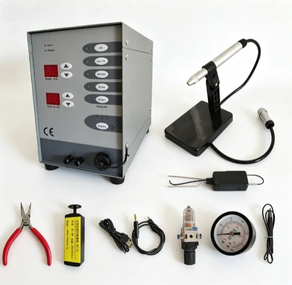 TEBAK Dental Technician Argon Gas Pulse Welding Machine - Denture Framework Welding - Gold, Silver and Jewelry Items