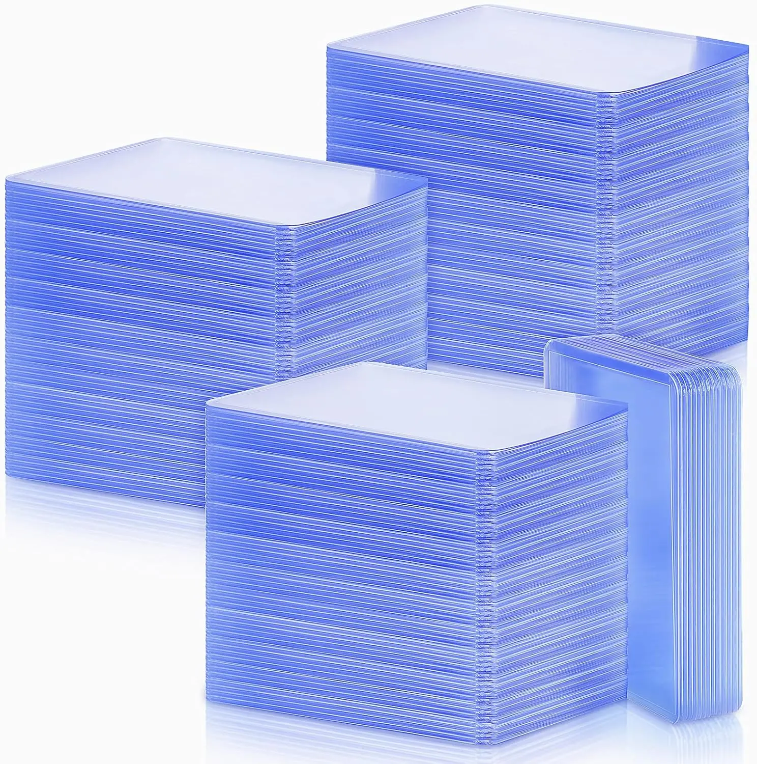 Card Protector PVC Waterproof Plastic Card Holder Transparent Credit Card Sleeves for Business Sleeves