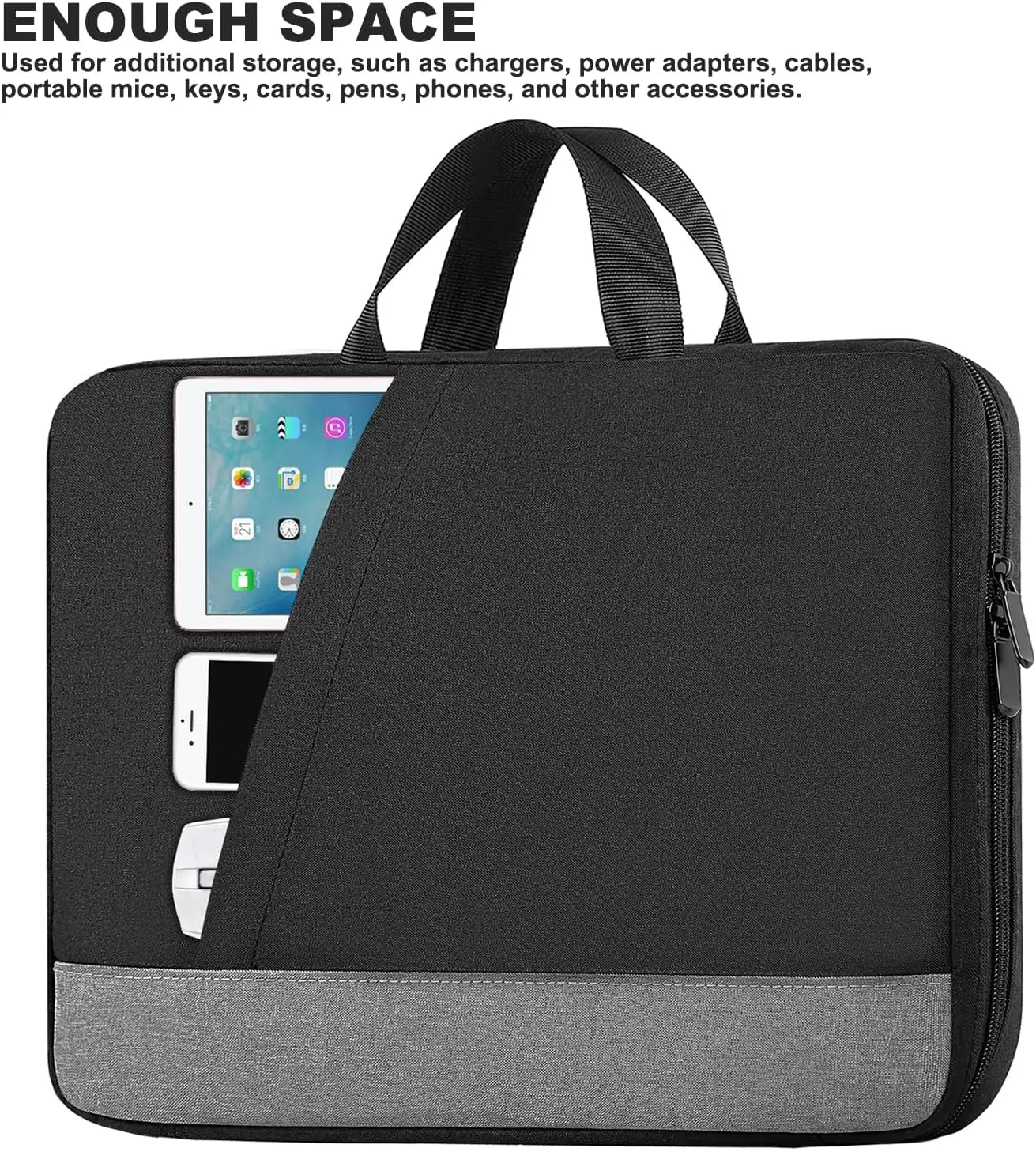 product laptop case sleeve for 15 16 inch laptops travel bag computer cover for men women water resistant carrying slim laptop sleeve908-30