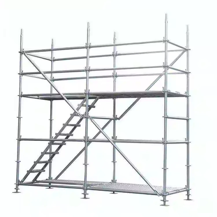 OEM Metal Ring Lock Scaffold Andamios Construction Heavy Duty Allround Galvanized Steel Ringlock Scaffolding