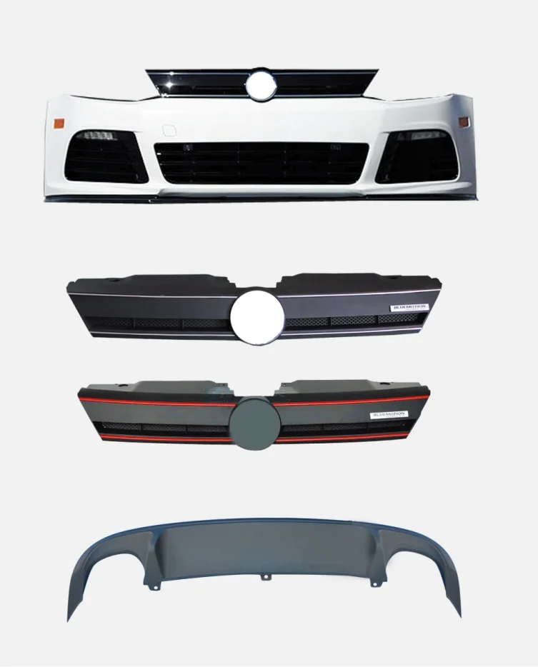 Auto Performance Body Parts Tuning Car Bumpers For Volkswagen Jetta