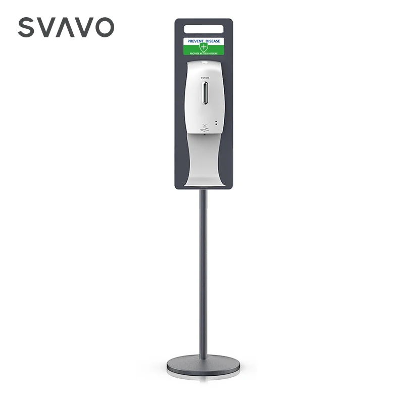 SVAVO 自動アルコールハンドサニタイザーディスペンサー 600ml