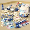 Scatola portaoggetti per ambulanza blu, set da 72 pezzi