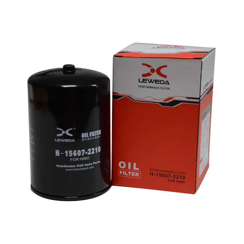 Car Engine Oil Filters 15607-2210 S1560-72210 C-607 for HINO