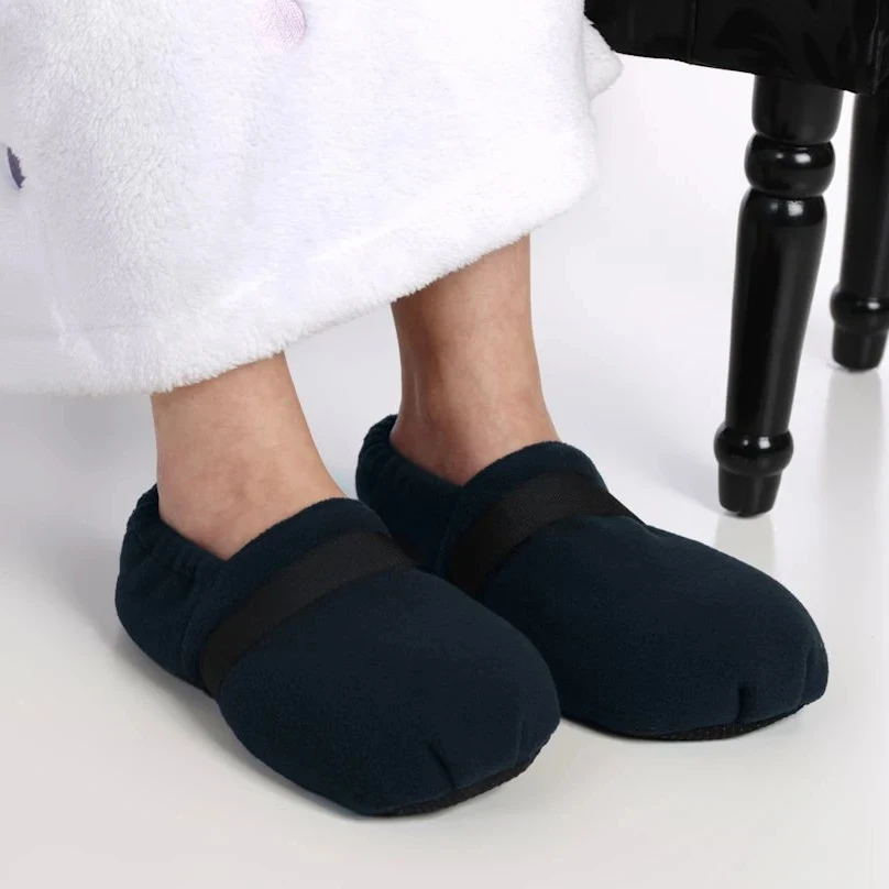 foot cozy heated slippers