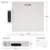 White 38*38CM