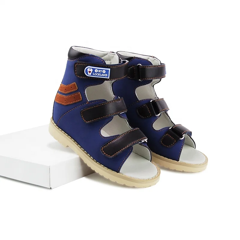 Горячая Распродажа! Русский сплошной экшн из нубука и кожи, детская обувь, поддержка лодыжки ортопедическая обувь для детей