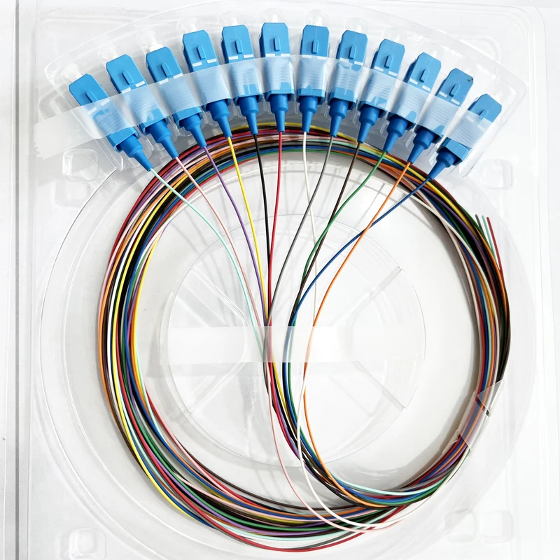 Co-net Optical Fiber High Resistance 12 Color 0.9mm Easy Install Single ...