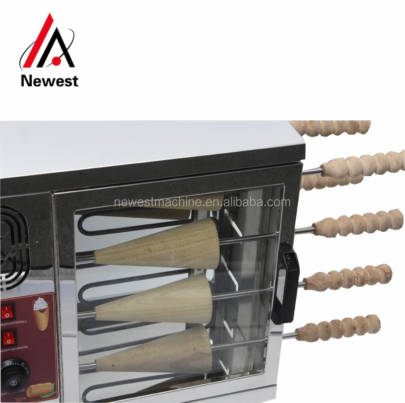 Электрическая дымовая машина для выпечки тортов/машина для хлеба Trdlo/духовка Kurtos Kalacs
