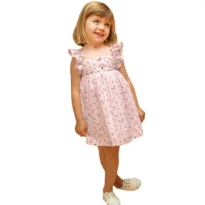 2026 Summer Clothing Princess Girl Dresses New Design Kids Dress 2-8 Years