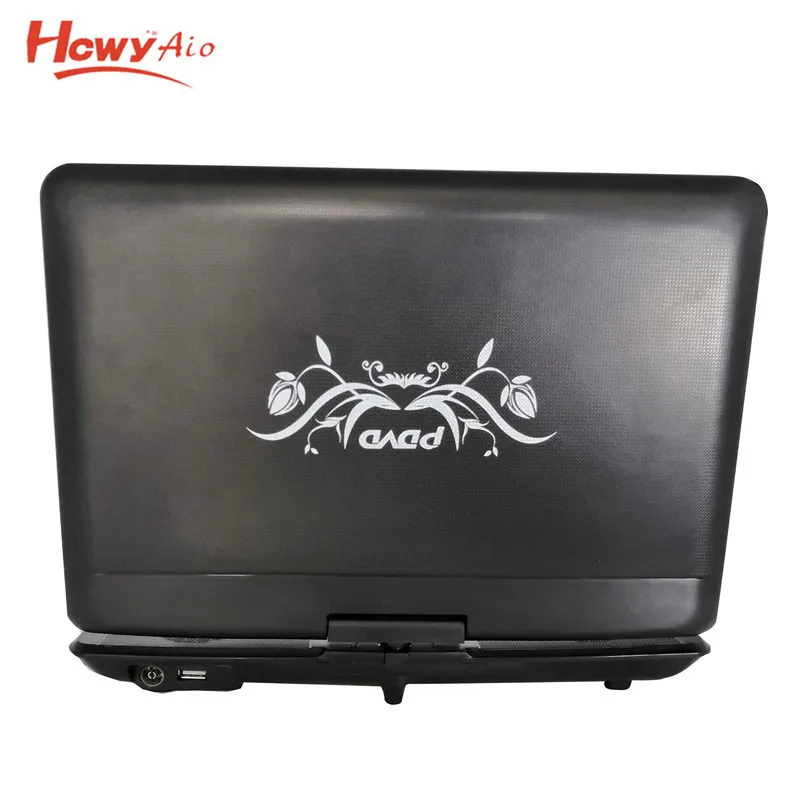 Cheap Large Screen USB 10 Inch 12 Inch 13 Inch 14 Inch 15 Inch Portable DVD Player With TV