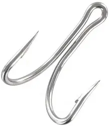 double hook bulk fishing hooks GRFIT Fishing Hooks 3/0#-2/0#10pcs 1/0#15pcs 4#-6# 20pcs High Carbon Steel Fishinghooks Fishing Tackle Fish Hooks (Color : Size 1-0) : Sports & Outdoors This 2X strong wire Classic Mustad saltwater double hook is designed for big hardlures Mustad Fishing | Double Hook