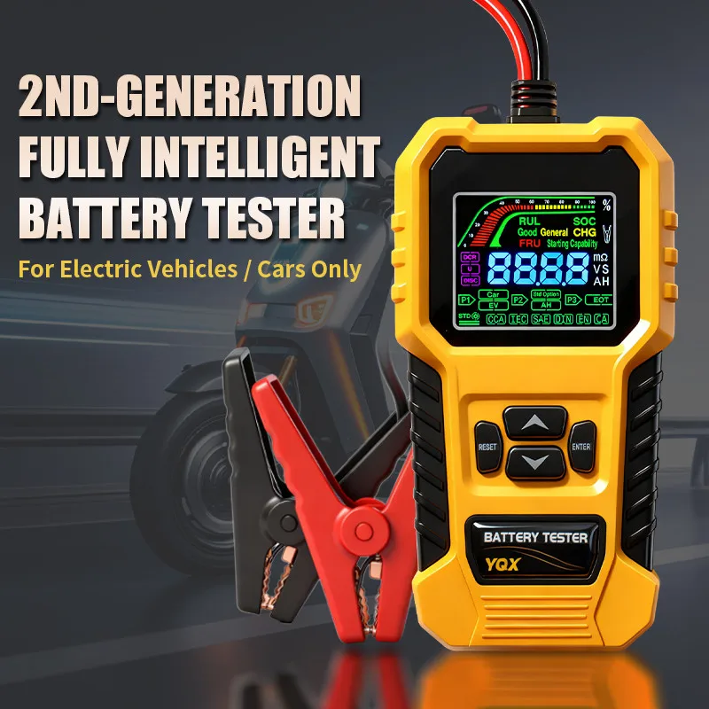 12v-24v Battery Tester Intelligent Digital Car Battery Capacity Tester, LCD Display Battery Voltage Monitor, Battery Tester details