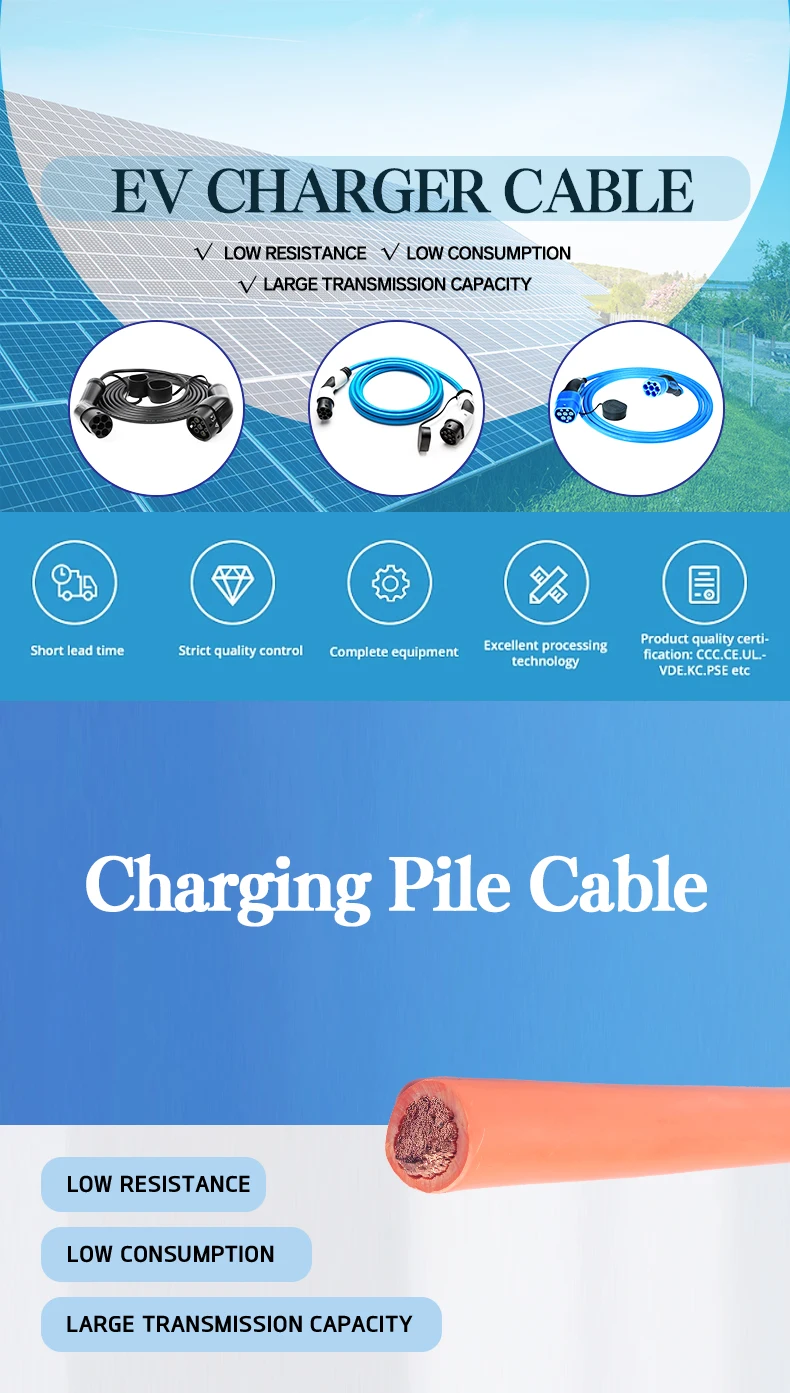 Manufacturers Customizable Extension Ev Electric Car Charger Charging ...