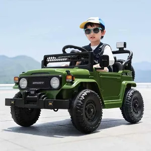 Ride on Car 12V Electric Vehicle Remote Control 3 Speeds LED Lights Music Suspension Ride on Car for Kids