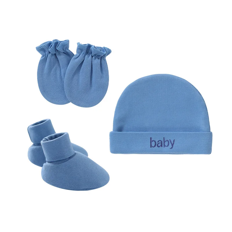 New Born Baby Hat Set 100% Cotton Caps for All Seasons