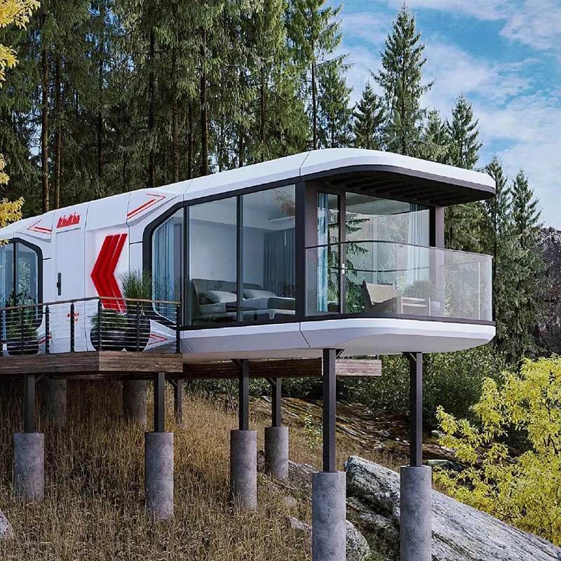 China Manufactured Luxury Portable Prefabricated Mobile Homes Prefab ...