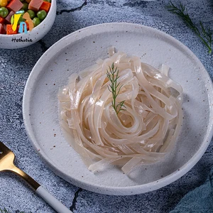 Source Factory's Low Calorie Gluten-Free Konjac Fettuccine Pasta Instant Vegetarian Dried Shirataki Noodles Packaged in Box Bulk