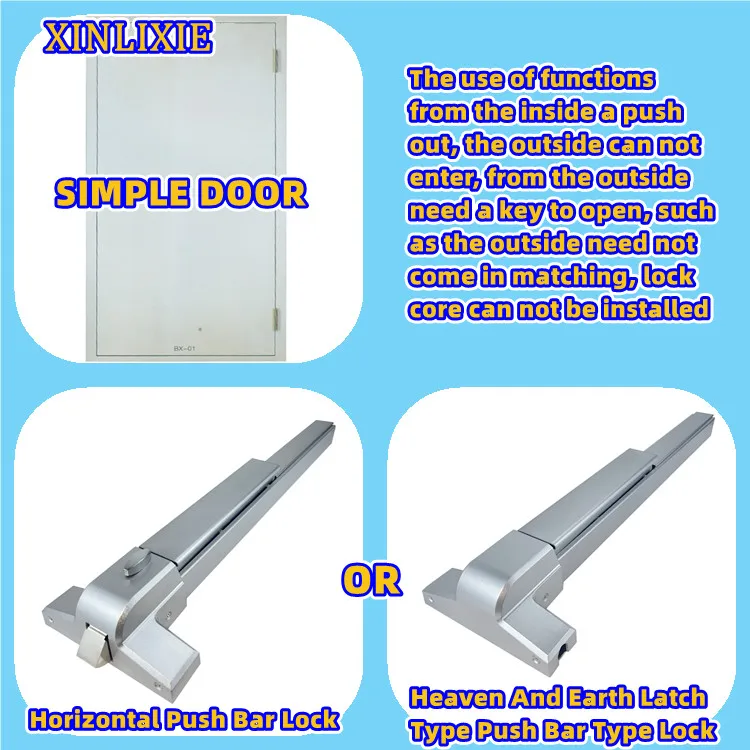 1000mm Commercial Door Push Bar Panic Exit Device Emergency Exit Door