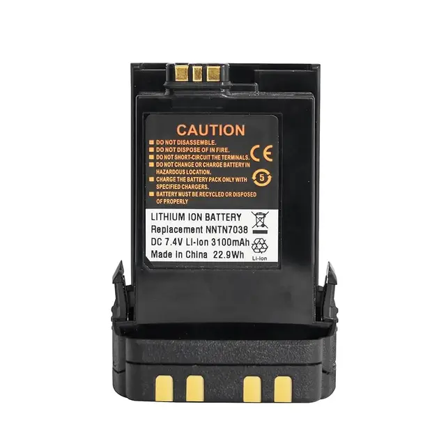 NNTN7038 Non IMPRES 3100mAh 7.4v Li-ion Battery for Motorola APX8000 APX7000 APX6000 APX8000XE APX7000XE APX6000XE Walkie Talkie