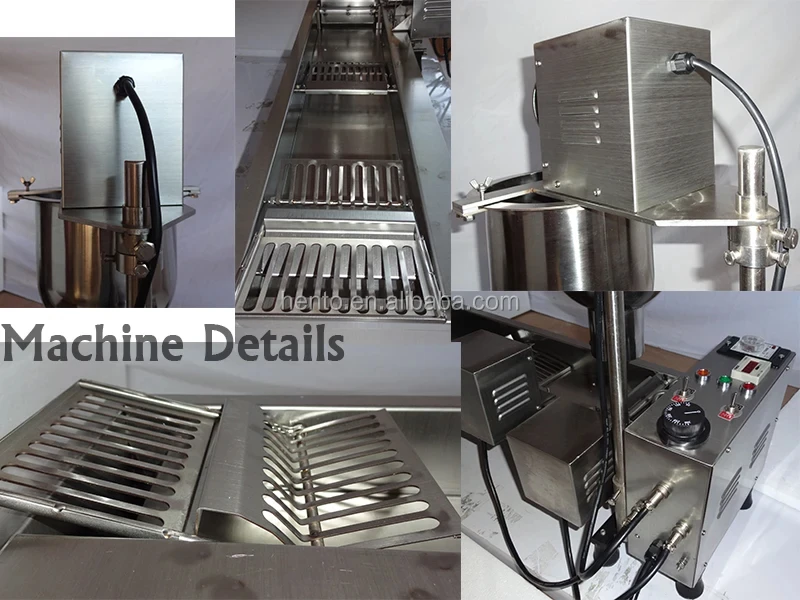 Factory Price Donut Machine Automatic Commercial / Donut Fryer / Donut Making Machine