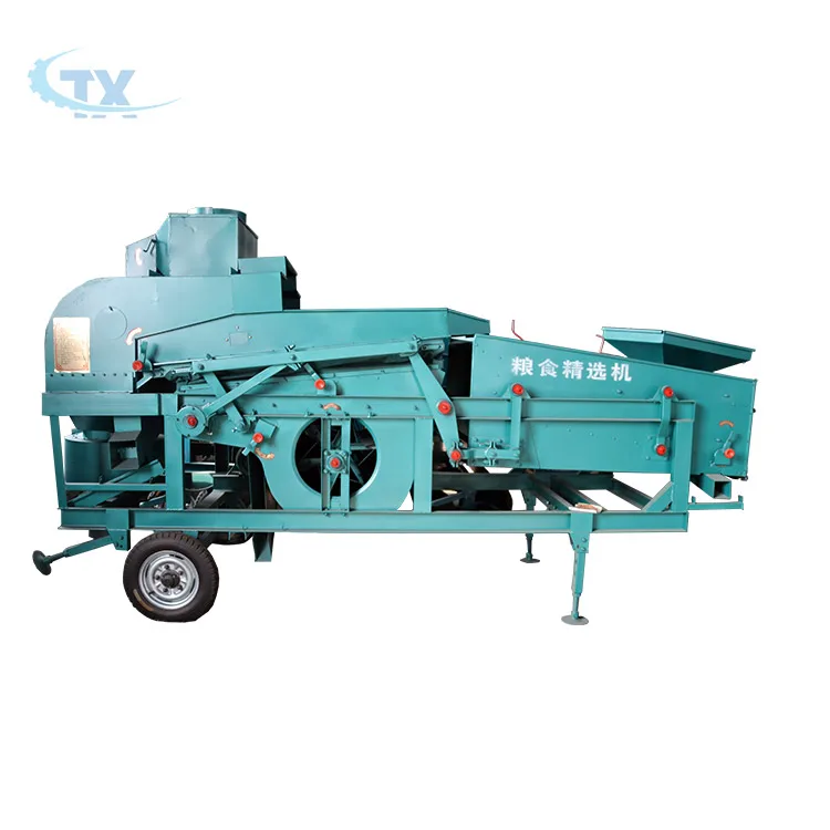 Soybean Seed Grain Cleaner Grader Selecting Machine Grain Cleaning and Grading Machine