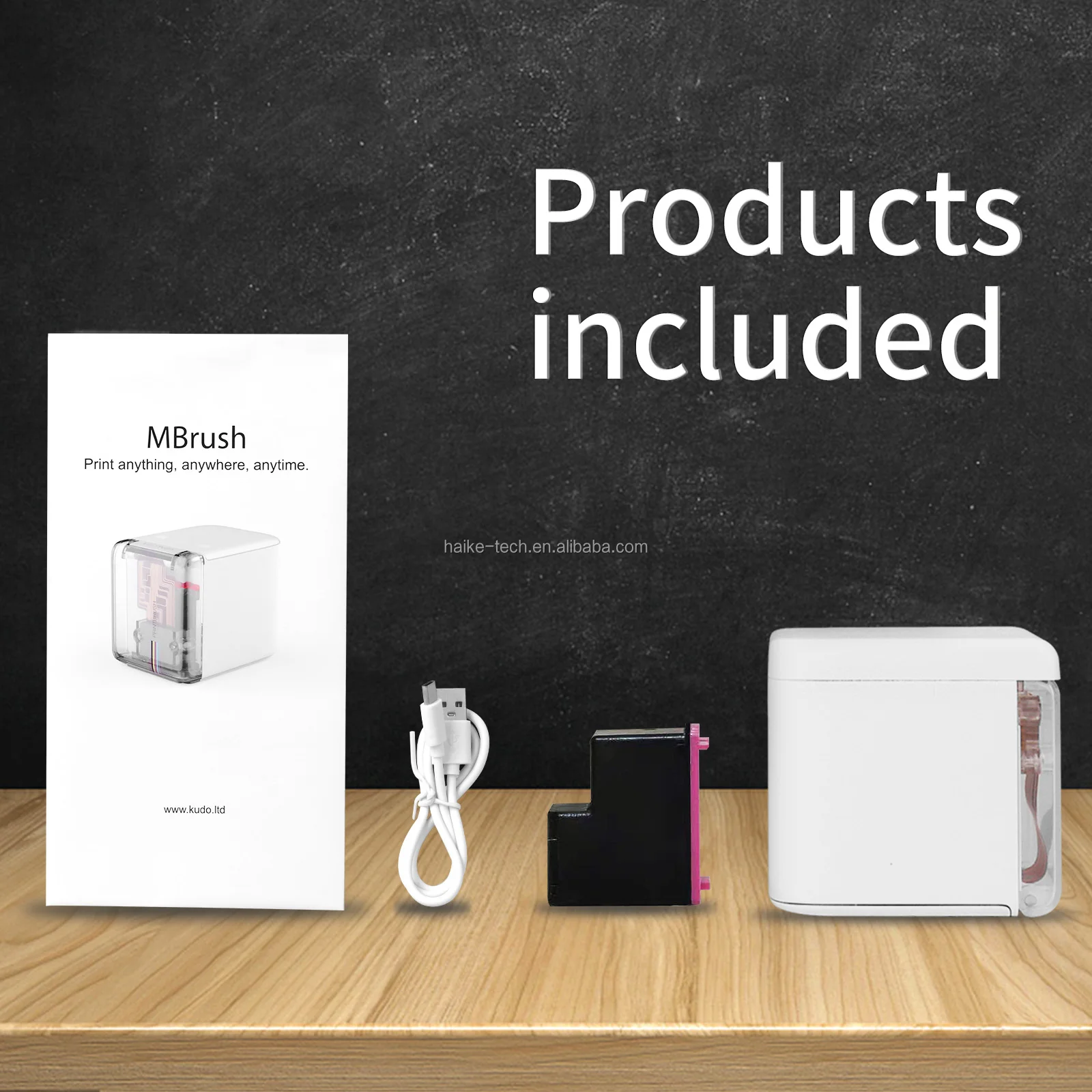 Princube Mini Portable Handheld Color Inkjet Printer - Mini Mobile