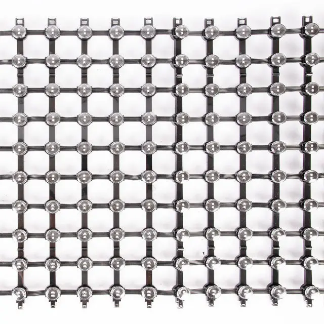 P100 Mesh Screen for Bridge Large Flexible Led Screen Led Curtain Wall Outdoor Led Mesh