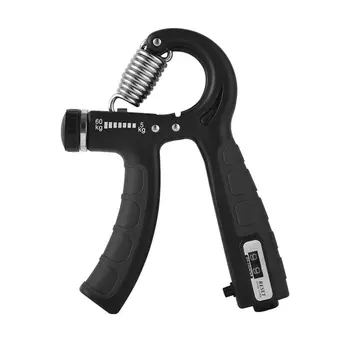 Hand Grip Strengthener Set Wrist Workout Adjustable 5-60kgs Grip Strength Trainer with Counter