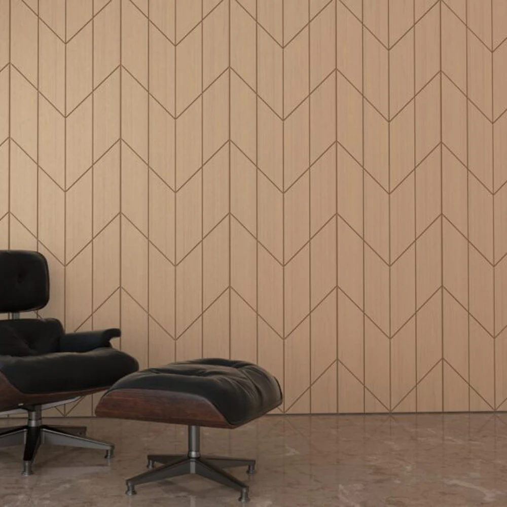 Акустические настенные панели Acousound из коричневого дерева, звукоизоляционное украшение, 3D доска, планка, деревянная акустическая панель