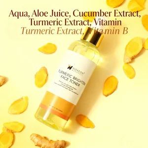 Professional Turmeric Face Toner with Seasalt Based Brightening Skin Care Set