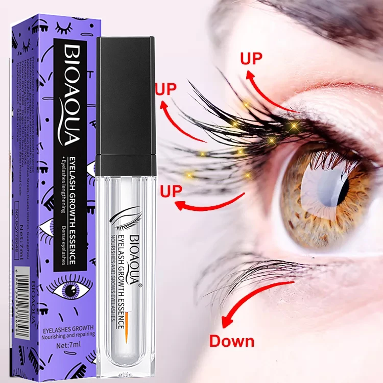 BIOAQUA Herbal Eyelash Growth Treatments Liquid Enhancer Eye Lash Longer Thicker Eyelash Extension Serum