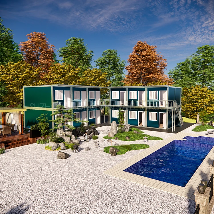 Ready Made Easy Assembly and Disassembly Prefabricated House Containers Homes for Peru