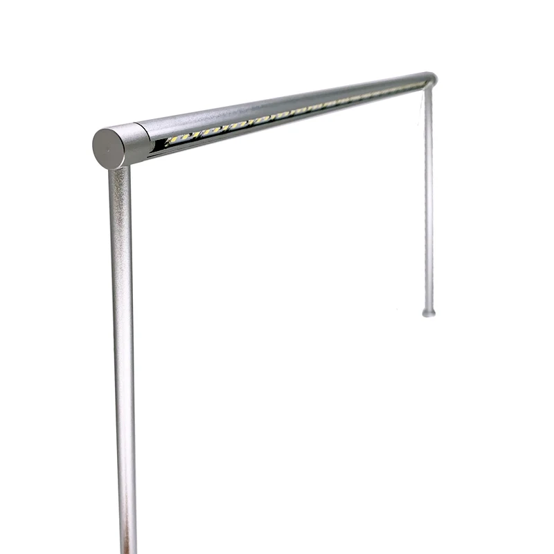 
 Вращающаяся витрина, освещение для стеклянного шкафа, сделанная на заказ, серебристая, черная, 12 В постоянного тока, поперечная световая балка  