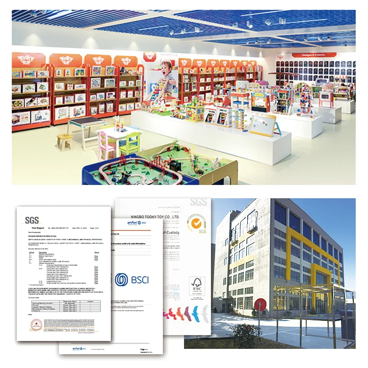 Забавные деревянные развивающие игрушки