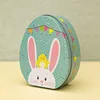 Easter Flat Egg-Shaped TiBox Model H