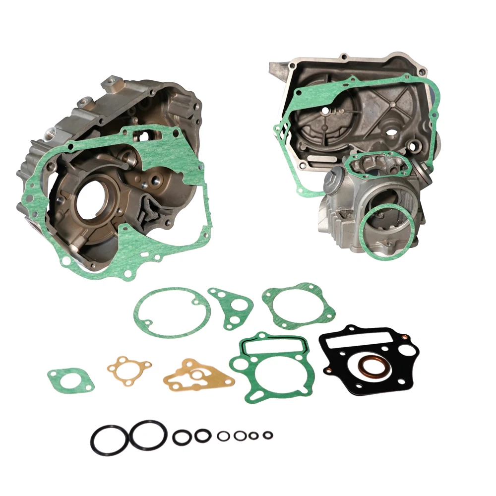 HONDA CD 70 Motorcycle Engine Gasket Round Flat Rubber Gasket with Plastic and Metal Silicone Material Packed in a Bag