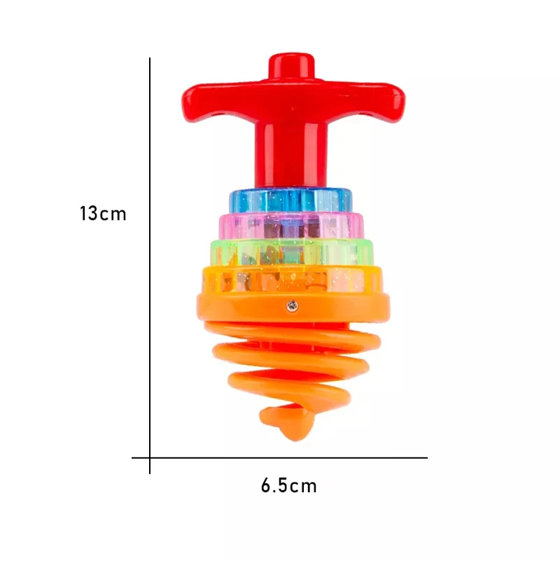 Лидер продаж на Amazon, светящиеся сверкающие игрушки Dreidel, детские праздничные игрушки, пластиковый музыкальный гироскоп, гироскоп, игрушка, вращающийся верх