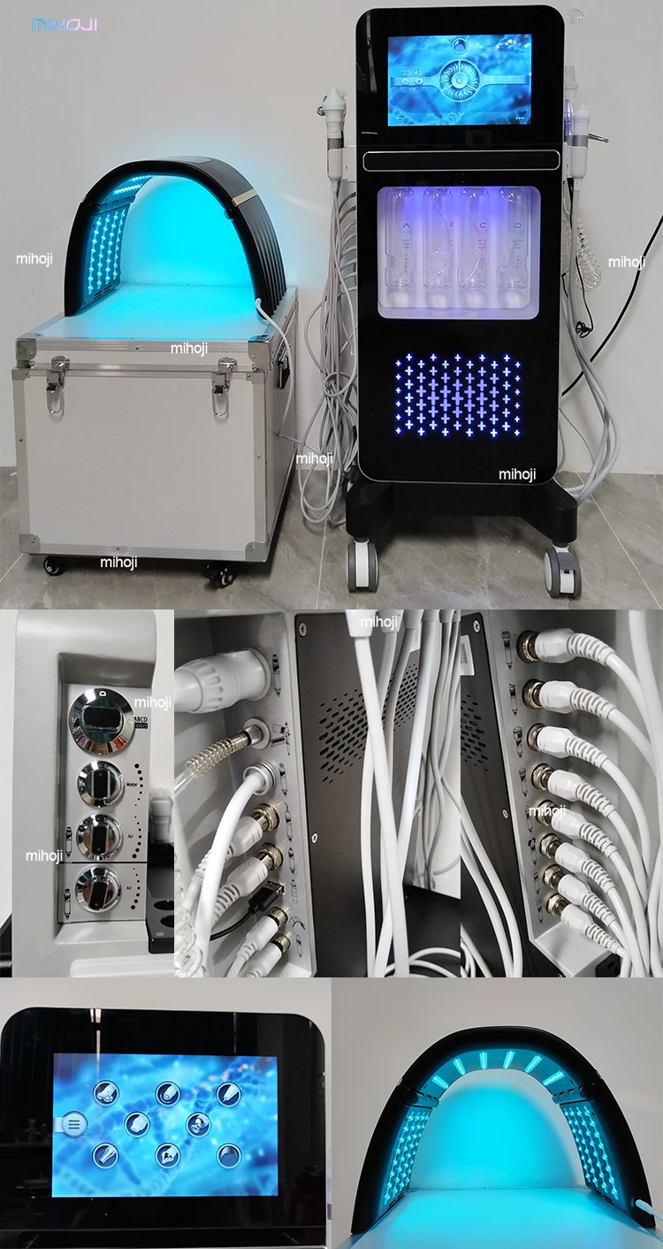 Professional Hydrafacial Machine with 2 Years Warranty 17 Handles and Vacuum Pressure ≥100Kpa for Advanced Skin Care