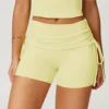 bud yellow shorts