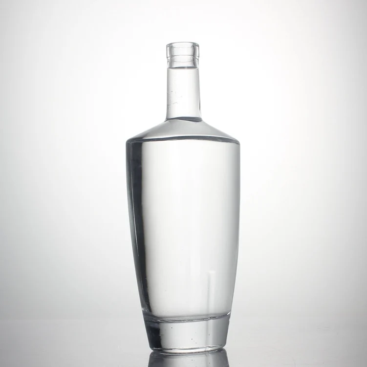 Large Capacity 1750ml 1500ml 1.75L 1.5L Super Flint Spirit Liquor Whisky Rum Vodka Gin Brandy Tequila Glass Bottle with Cap