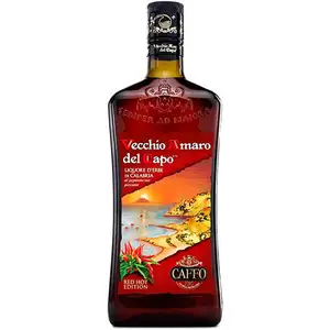 Top Selection Vecchio Amaro Del Capo Red Hot 1,00 Lt 6 Bottles Per Box Premium Turning Tool