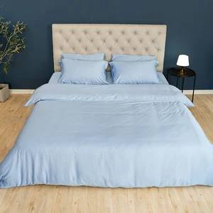 Custom Oeko-Tex Bamboo Linen Bedding Set Quality Deep Pocket Soft Bed Sheets for Adults Single Queen Twin Fitted Flat Sheets